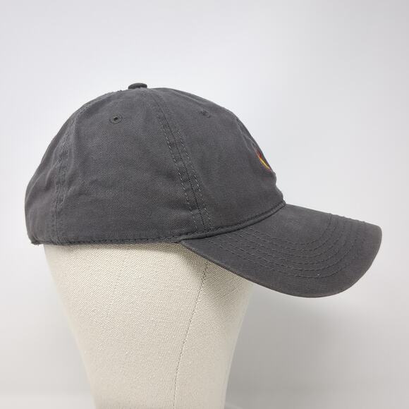 North & Acrux Slideback Baseball Cap Gray One Size Adjustable Cotton Embroidered - Picture 5 of 9